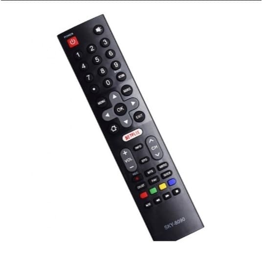 Controle Remoto Compatível Philco Smart Netflix SKY/Max/LE - 8090/ 7054