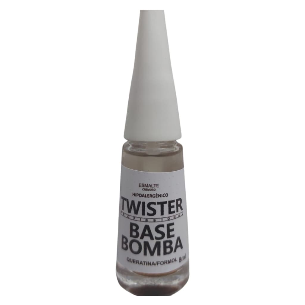 Power Base Twister: Força e Brilho em Cada Gota 8ml Base Bomba Fortalecedora