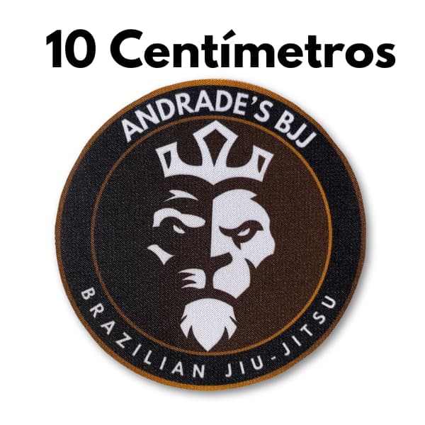 Patch Personalizado Tam.10x10cm para Kimono Jiu-jitsu, Judô, karatê