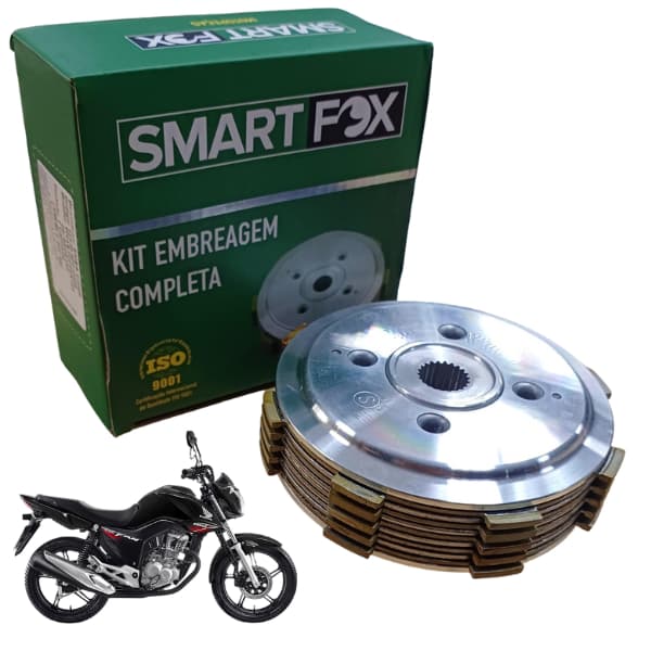 Kit Embreagem Completa Titan 150 Fan 125 Bros 150