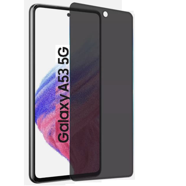 Película de vidro 3D Privativa Anti Spy Samsung Galaxy A53 / Pelicula de privacidade