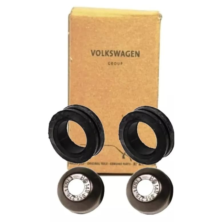 Kit Capa Anel Guarnição Eixo Limpador Para Brisa Fusca Kombi