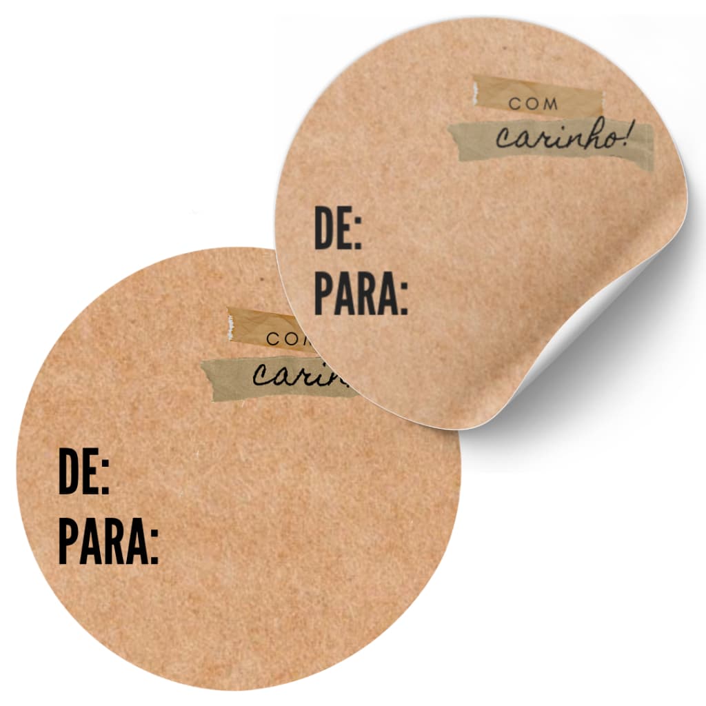 100 Und Adesivos 4x4cm De /para Embalagem Presente