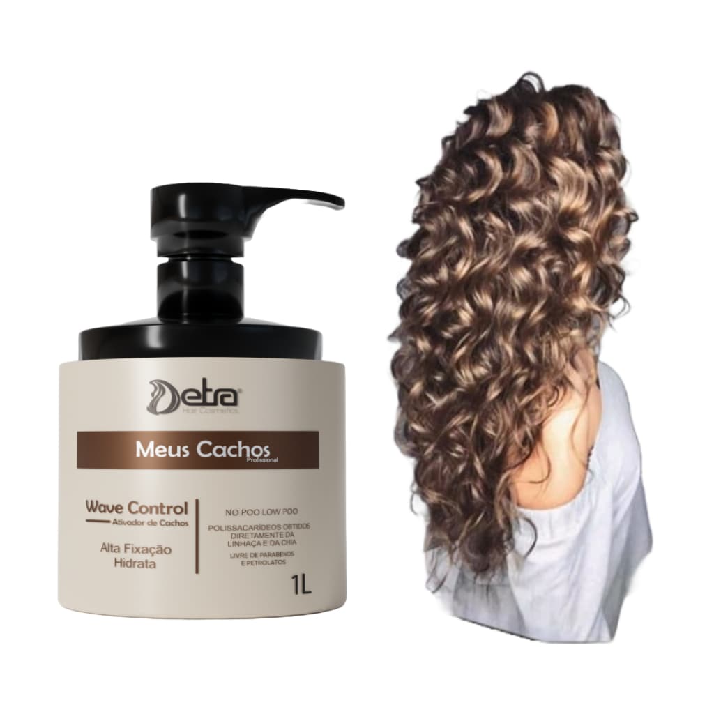 Ativador De Cachos Wave Control Detra Hair Profissional Linha meus cachos
