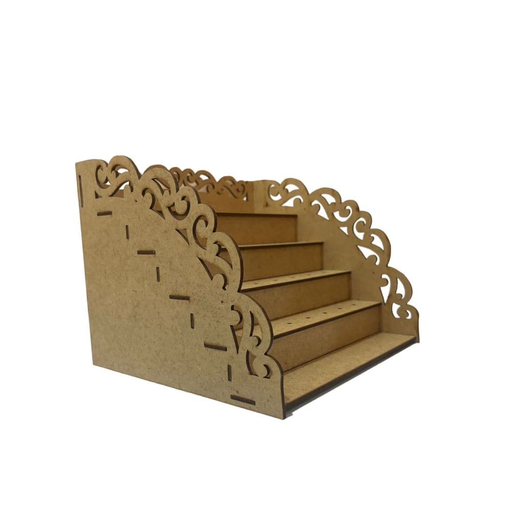 Piruliteira Arabesco Mdf Crú