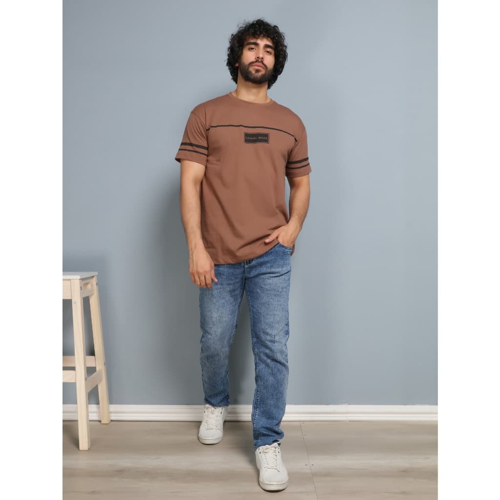 Camiseta Manga Curta Gola Redonda 100% Algodão