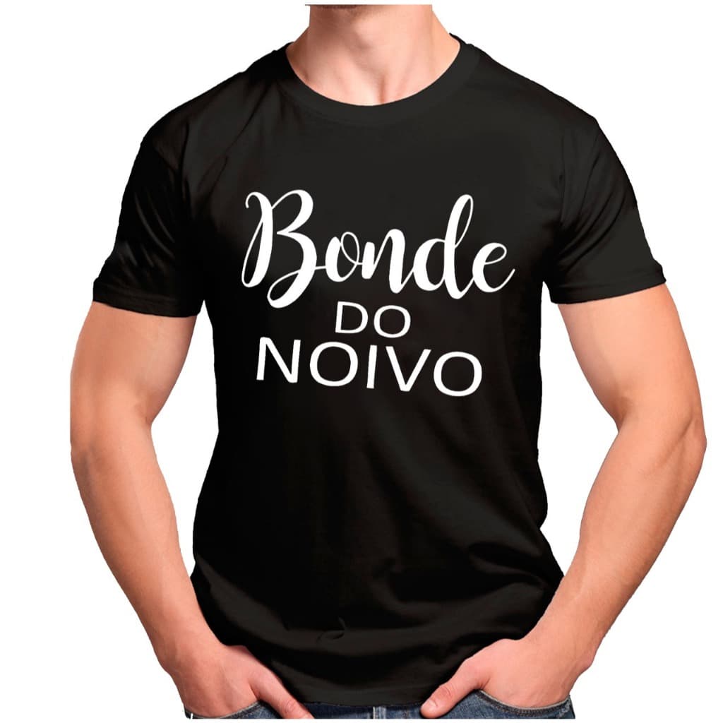 CAMISETA BONDE DA NOIVA E BONDE DO NOIVO PERSONALIZADO ENVIO IMEDIATO