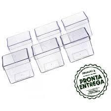 Kit 20 Caixinha De Acrílico 5x5 Lembrancinha Festa Resistente!!