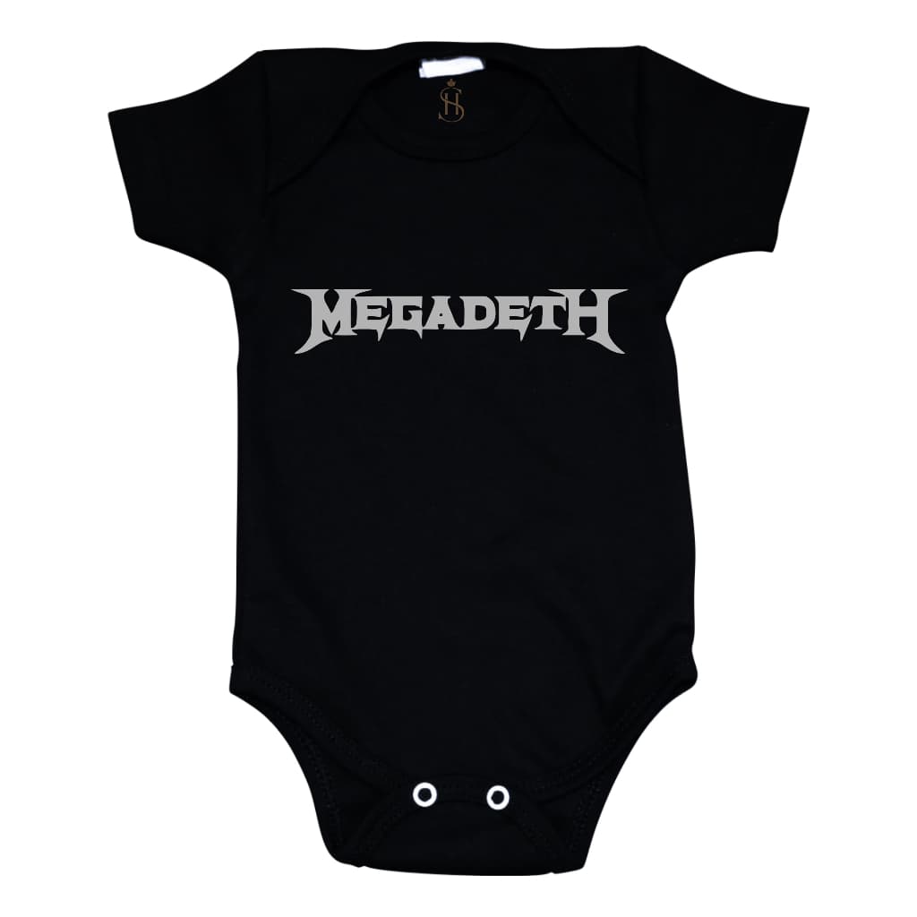Body Bebê Rock Megadeth