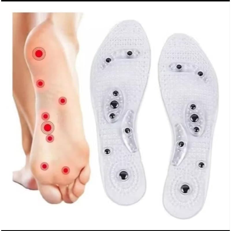 Palmilha Perder De Peso Magic Sole, In Magnetica / Cor Transparente /tamanho ajustavel