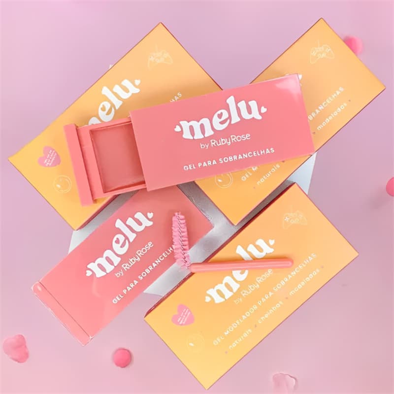 Gel Para Sobrancelha  Efeito Natural  Melu By Ruby Rose - 10g