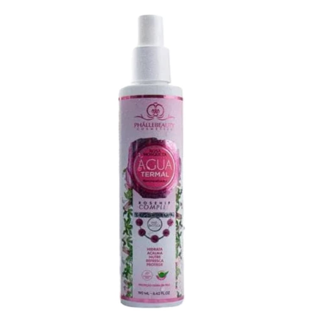 Água Termal Rosa Mosqueta Phállebeauty Momento De Aplicação Dia/noite Tipo De Pele Normal
