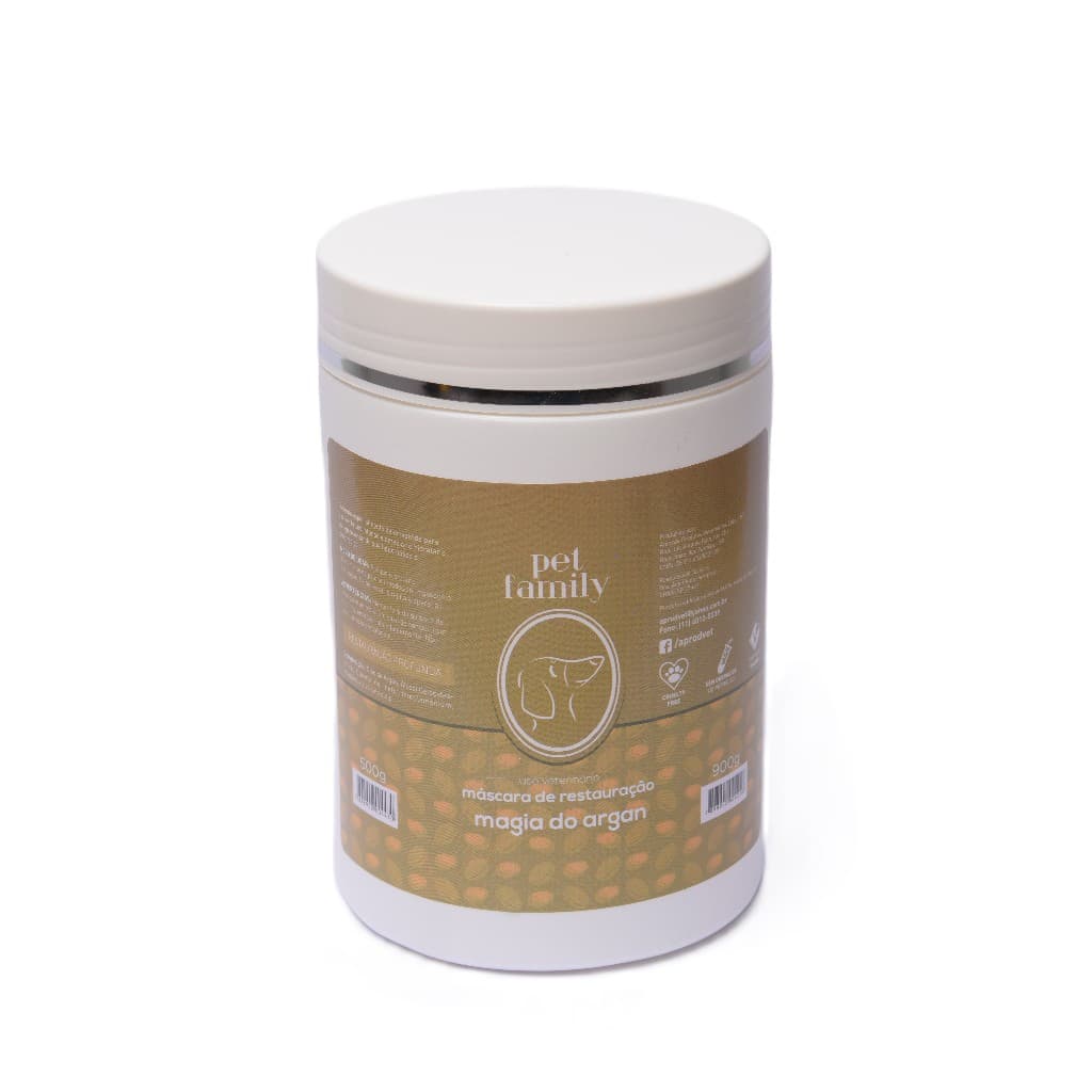 Máscara Hidratação Argan 900 Gramas Pet Family Restaurador