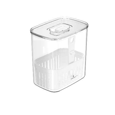 Organizador de Tempero 1,5L Geladeira Acrílico Clear Fresh - OU