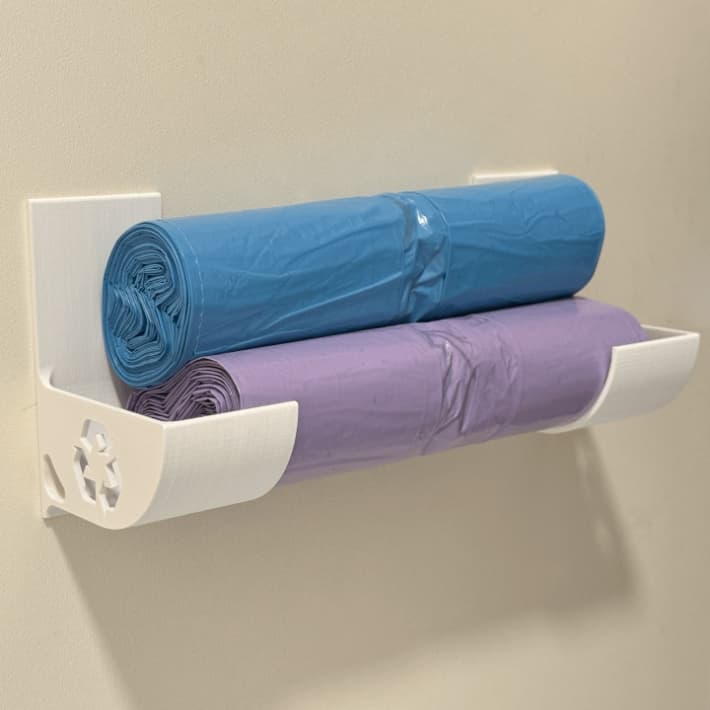 Suporte Organizador Para Pendurar Sacolas e Sacos Plásticos