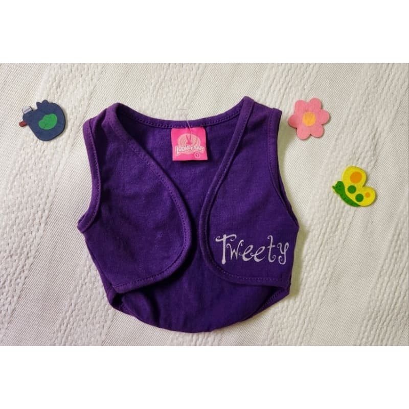 Coletinho Baby Looney Tunes ( 9 a 12 meses)