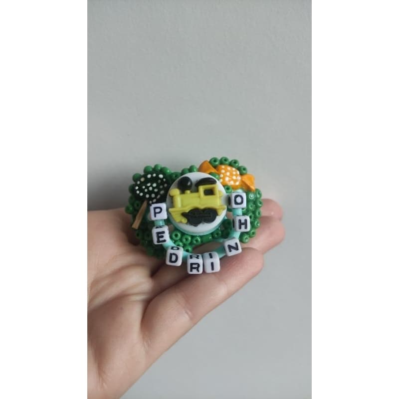 Chupeta erê Pedrinho cor verde