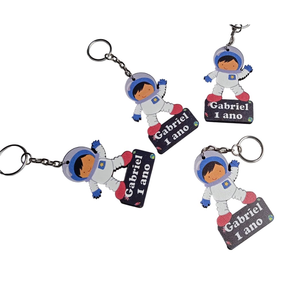 Chaveiro Tema personalizados Astronauta