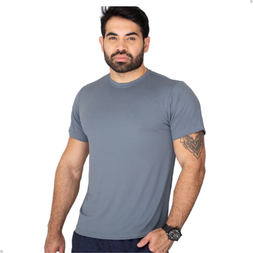Camiseta Dry Fit Poliamida Malha Fria Corrida Masculina