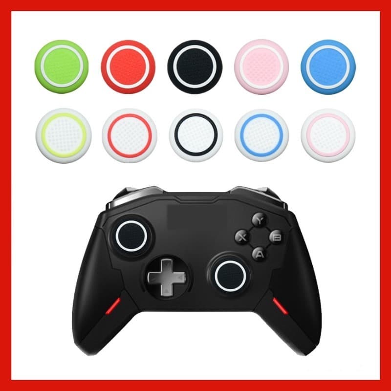 Par de Grip Borracha Protetora de Silicone para Analógicos de Controles de PS4, PS5, Xbox One e 360