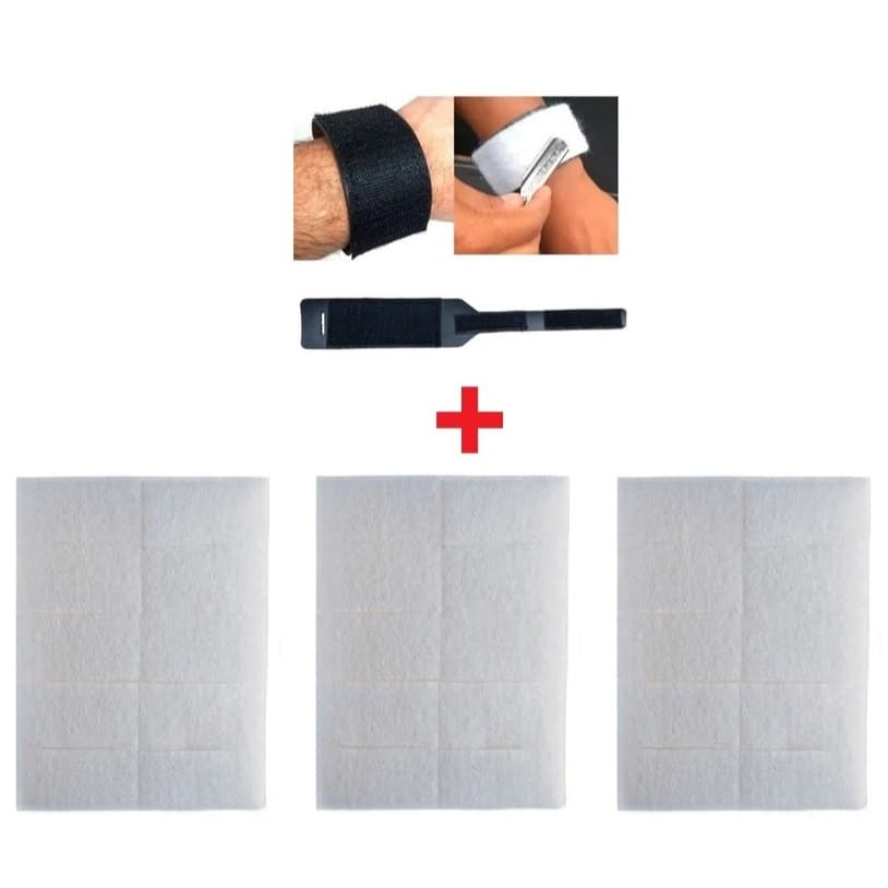 Pulseira Higiênica Barbeiro Braço Barbearia + 300 Refil