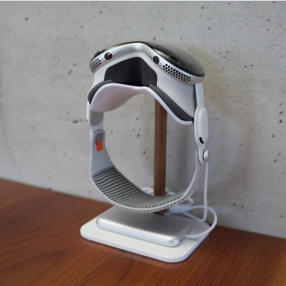 Suporte Apple Vision Pro - Estilo minimalista