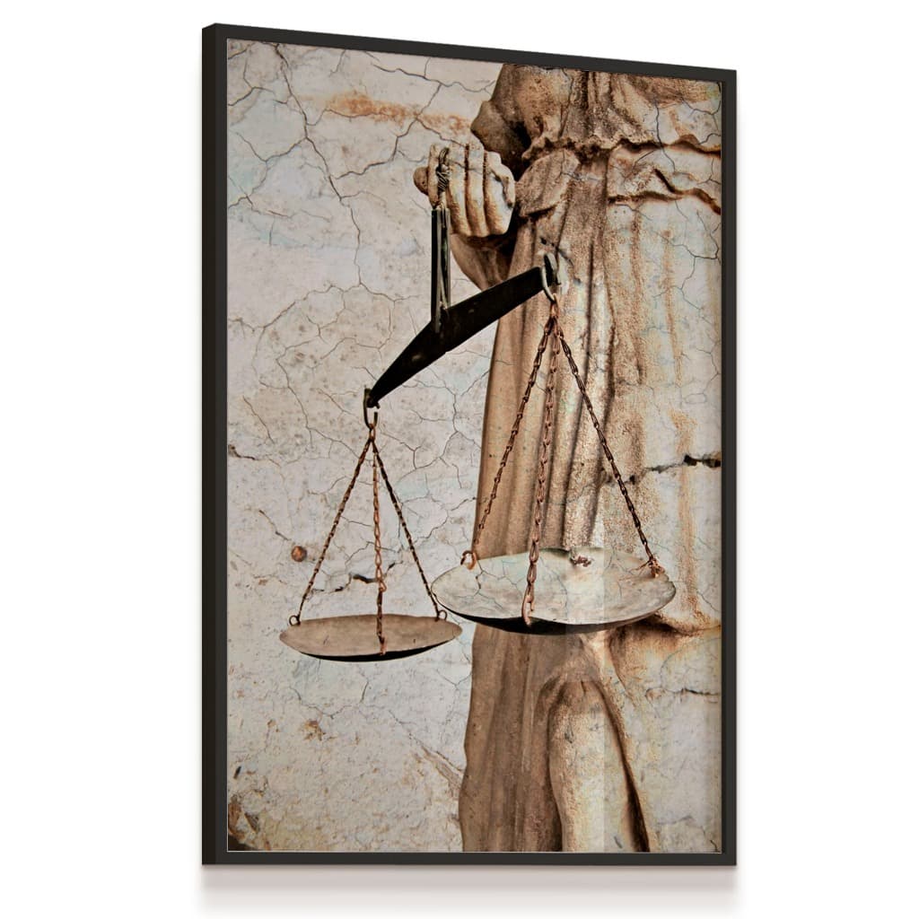 Quadro Decorativo Deusa Direito Advocacia Profissão Escritório Sala