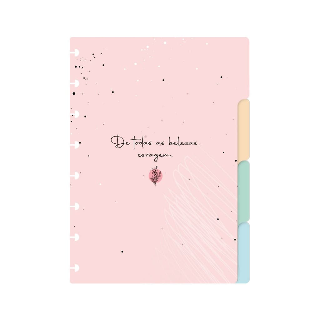 Divisórias P/ Caderno De Disco Iscool Inteligente Coleções Face Linear