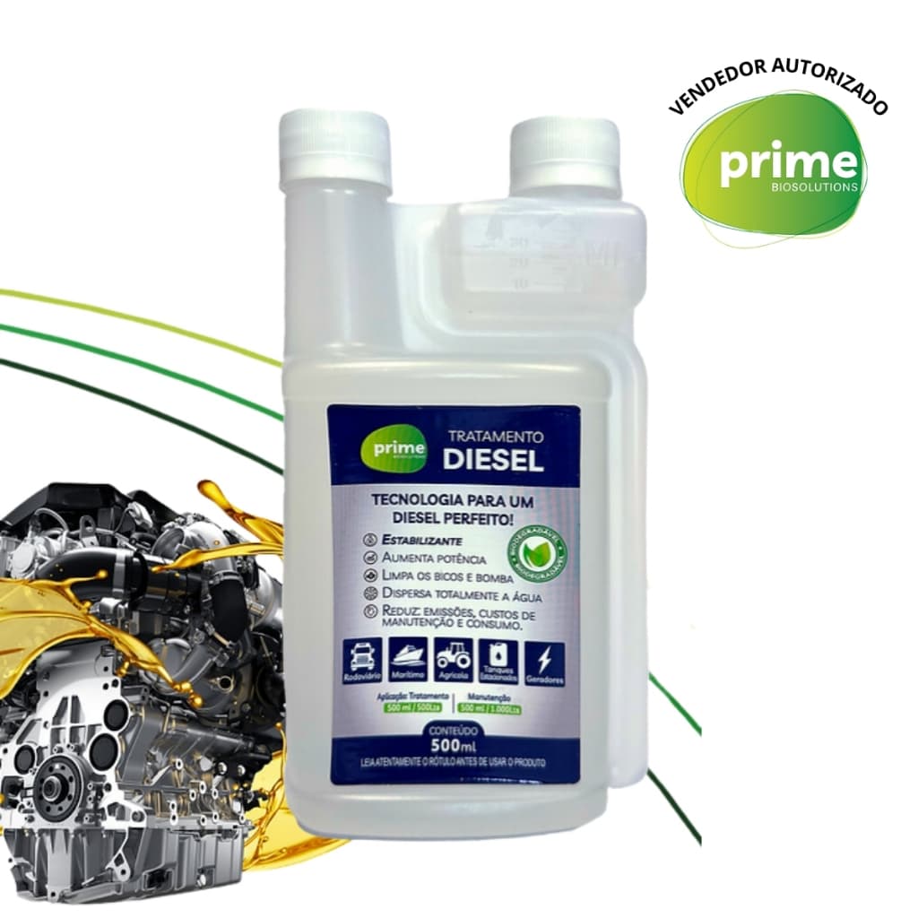 Aditivo Tratamento Diesel Prime Biosolutions 500ml