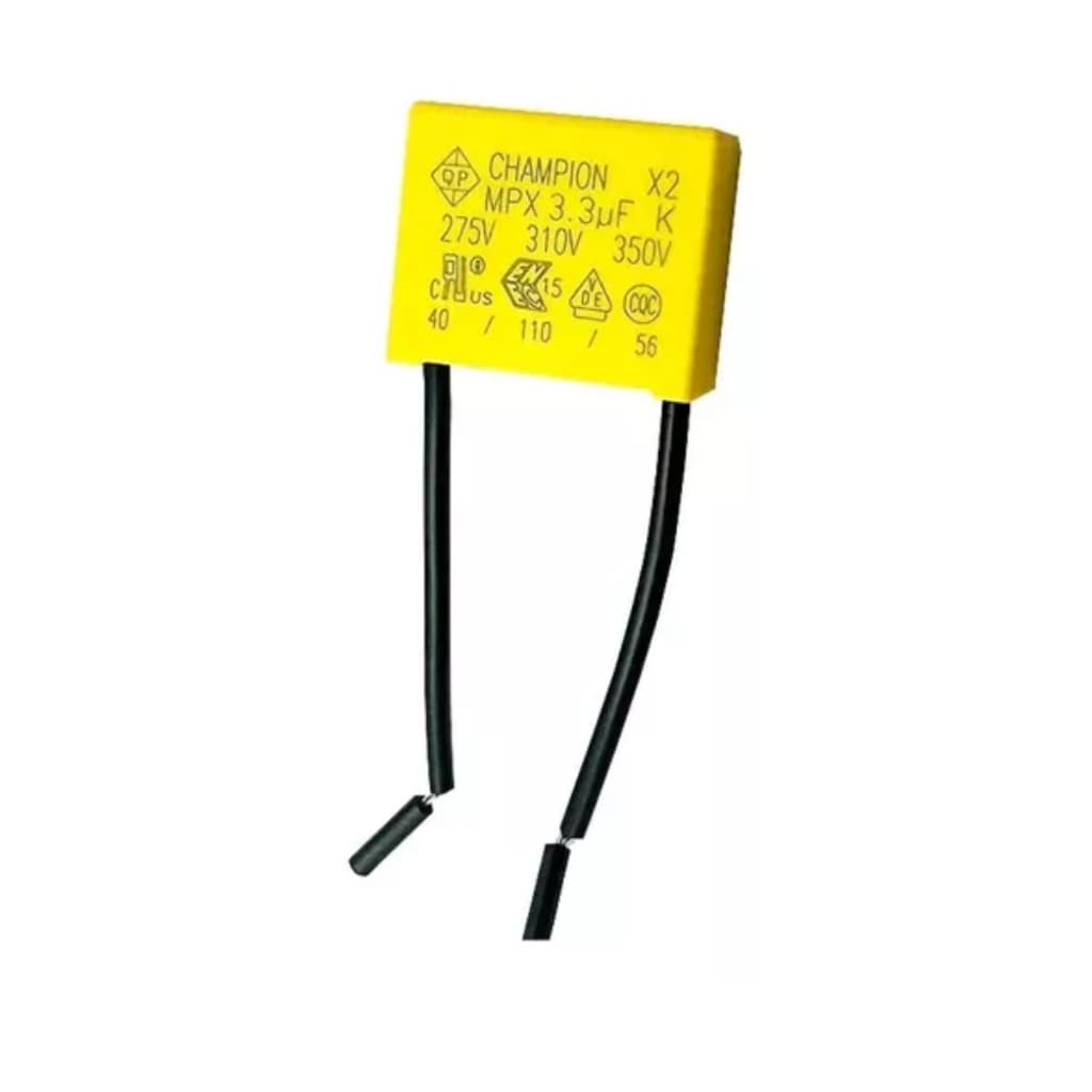 Capacitor 3.3 Uf 275v P/ Interruptor Wifi Inteligente Tuya e ventiladores elétricos