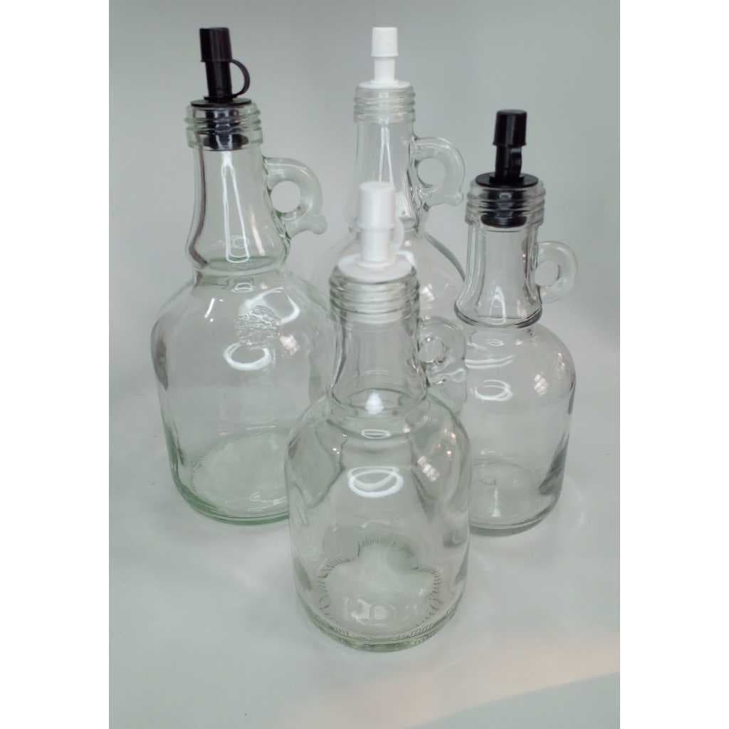 Garrafas Vidro Galheteiro 500 Azeite,licor,mel,vinagre-kit com 1 ou 5 unidades