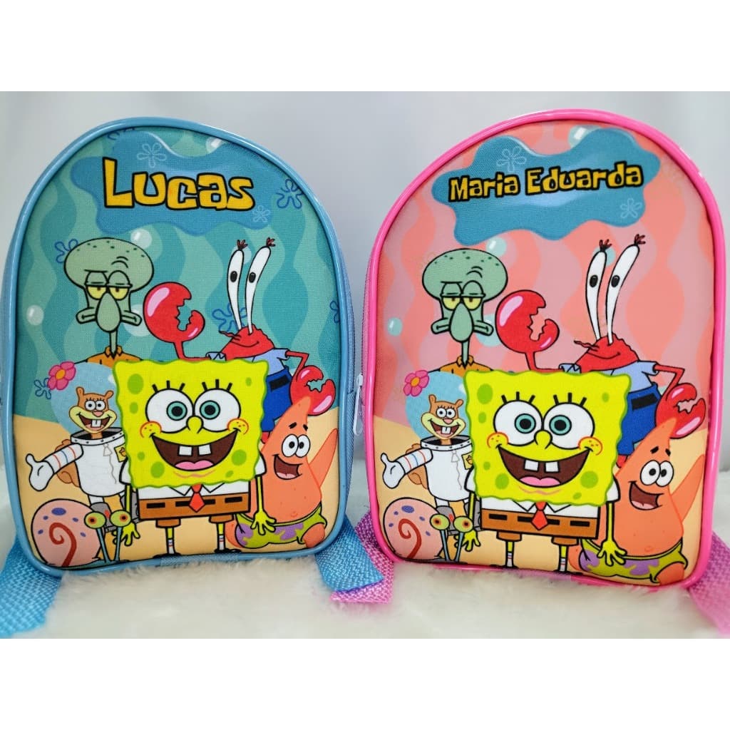 33 mochilinhas personalizadas de lembrancinhas  para festa infantil