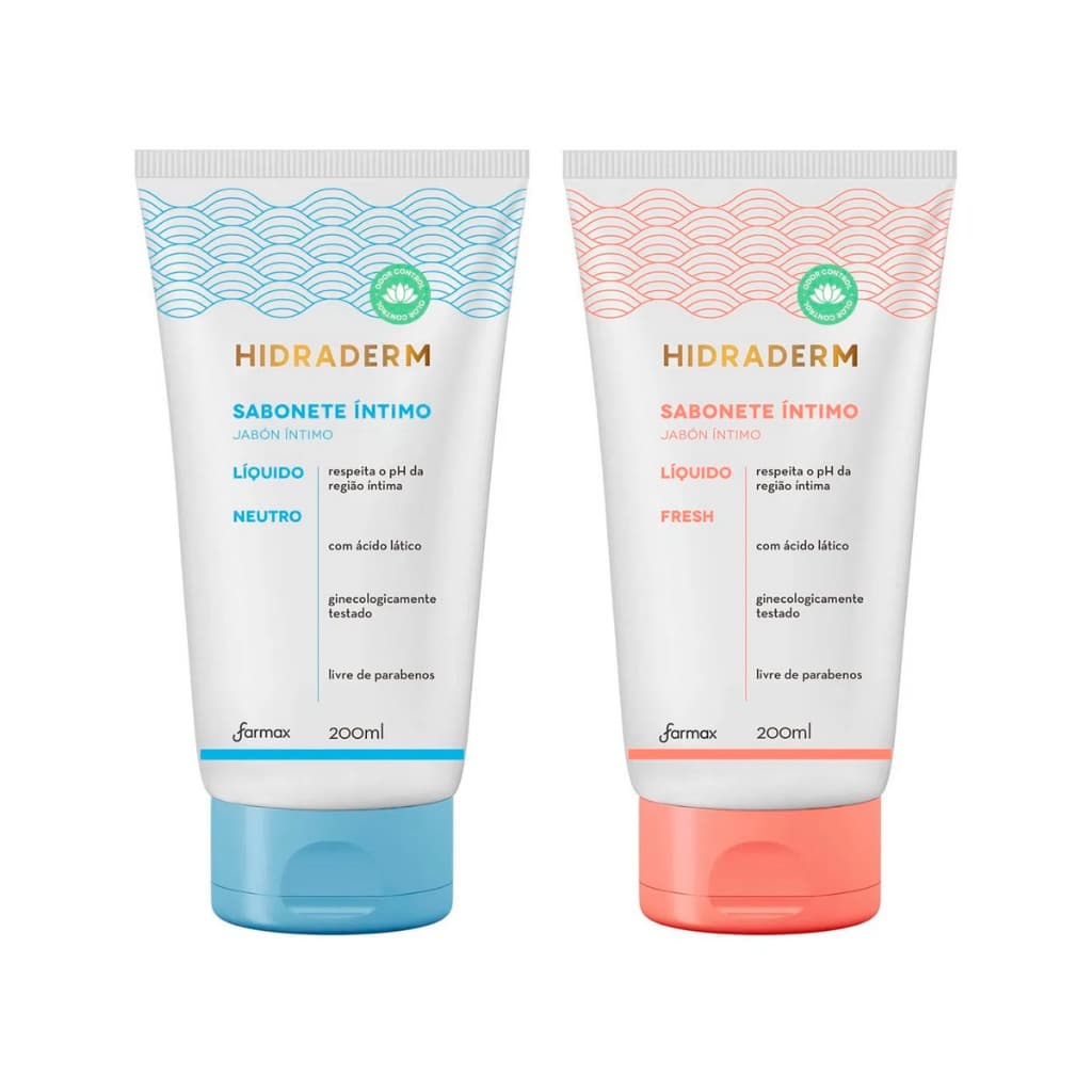 Farmax Sabonete Íntimo Líquido Hidraderm - 200ml