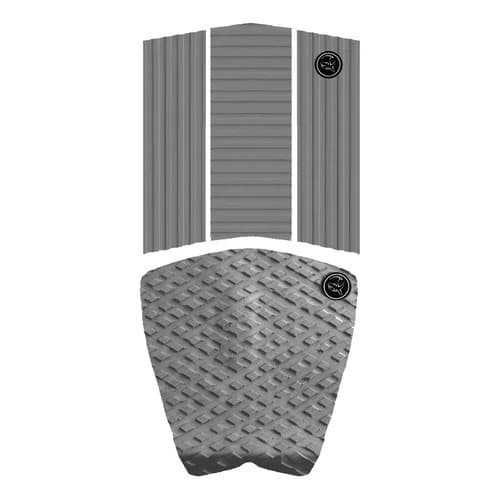 Deck Frontal Dianteiro + Traseiro Prancha Surf Pranchinha Cinza