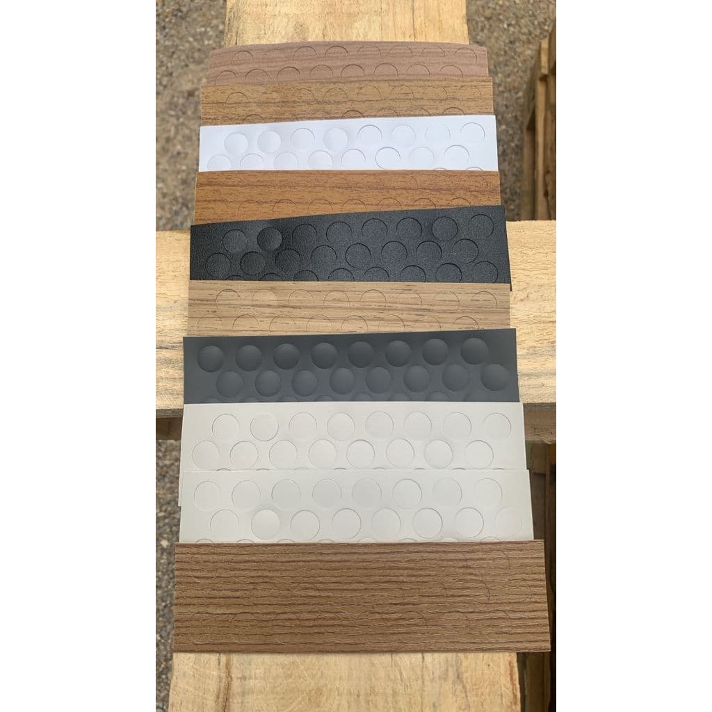 Tapa furo adesivo Cores Variadas TX 24 unidades / 5 cartela MDF/MDP Marcenaria