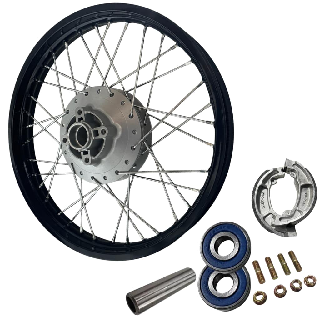 Roda Traseira Ferro Preto Cg Fan Titan 125 2009 Tambor