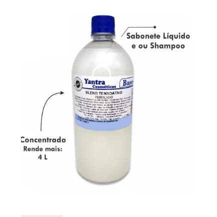 Base Sabonete Liquido Perolada Yantra 1L 1.4(rende 5 litros)