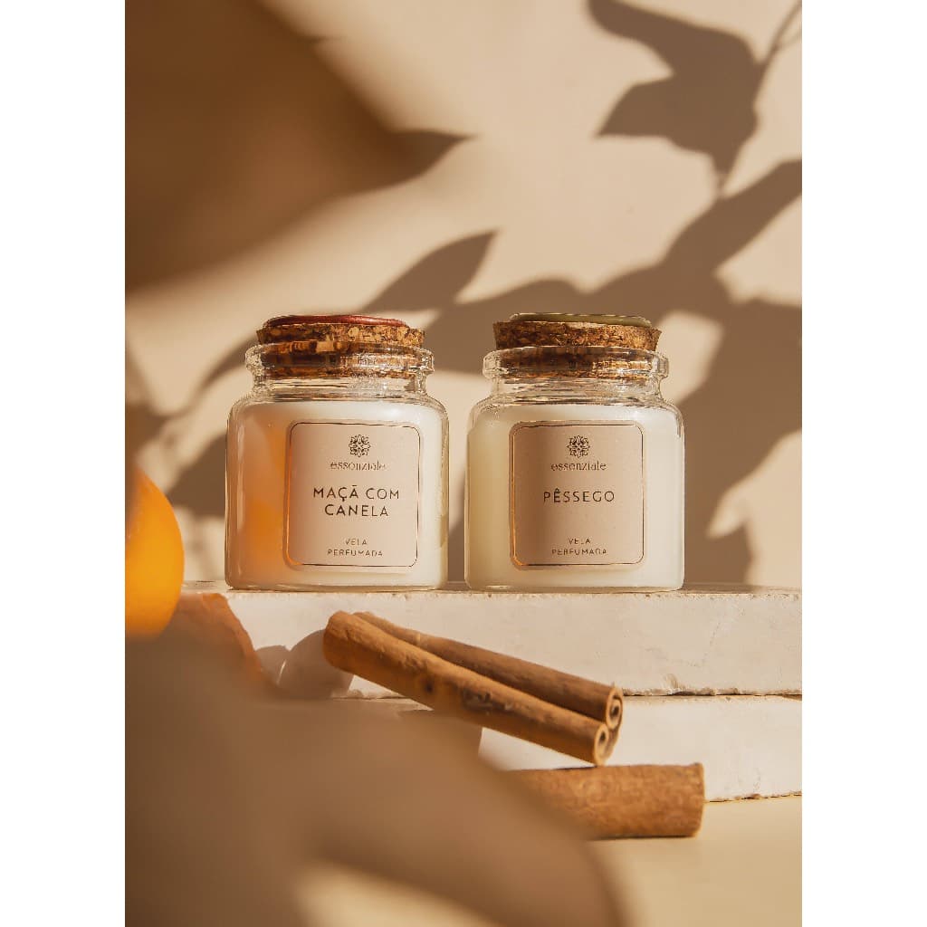 Mini vela aromática 40g vela perfumada diversos aromas sem parafina