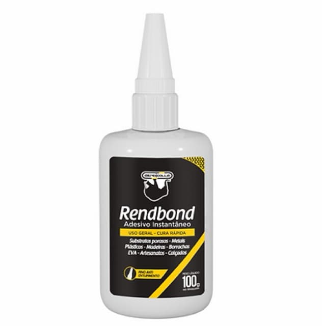 Cola instantânea 100g RendBond bico anti entupimento