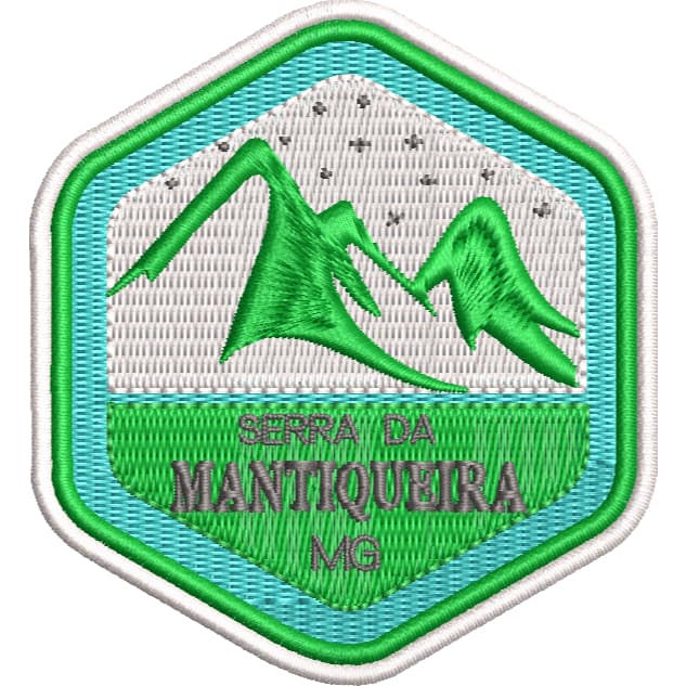Patch Bordado Ponts Turistico Serra da Mantiqueira Personalizados Colete Jaqueta Bolsa Mochila Motoclube Motociclista