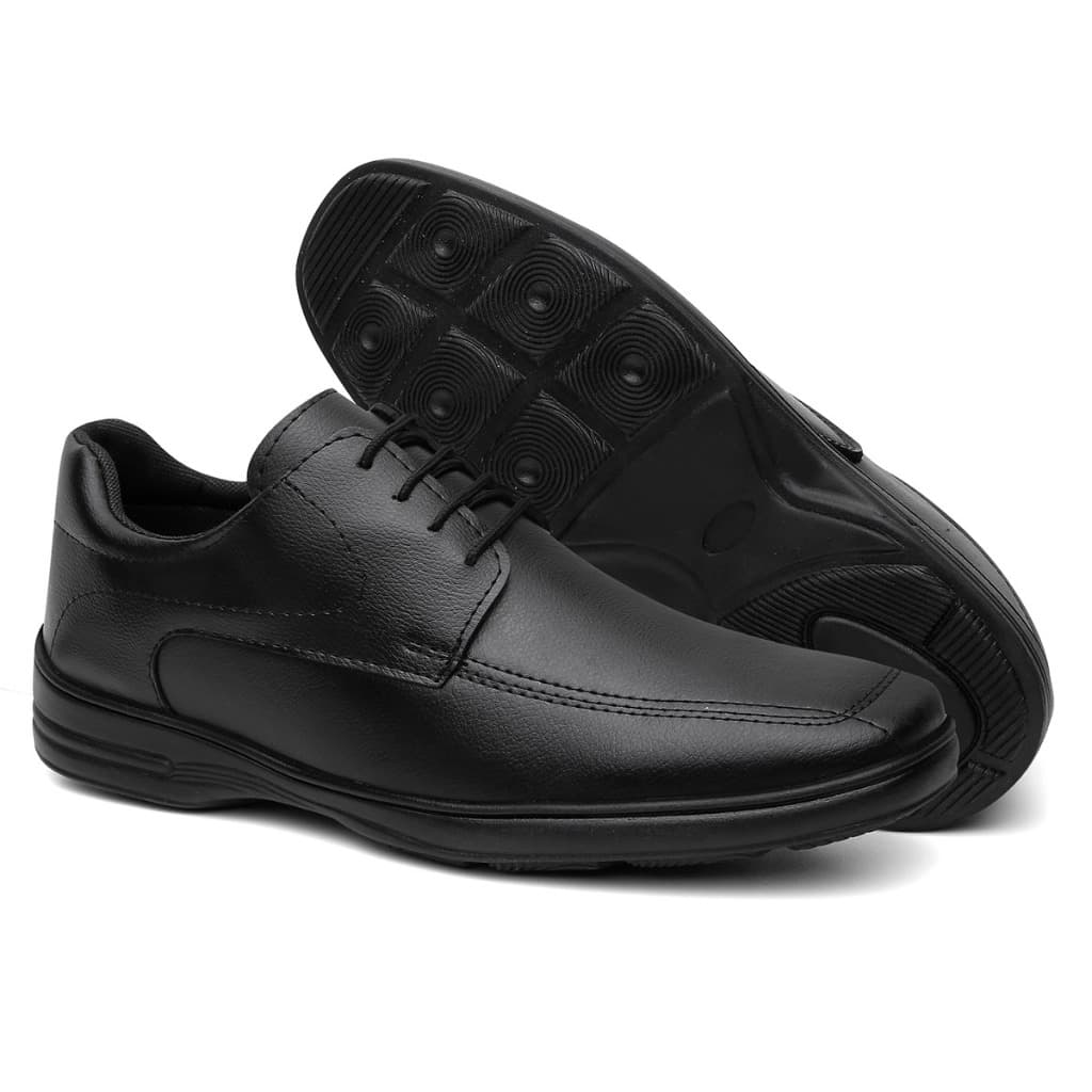 Sapato Social Masculino Oxford Executivo Classico Com Cadarço
