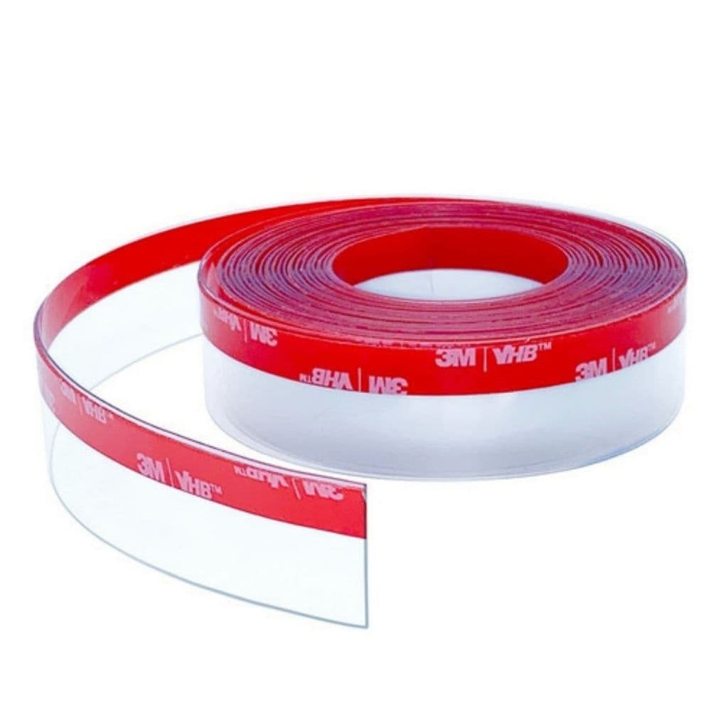 Fita Veda Fresta Porta Janela Transparente 5m x 4,0mm Agua Poeira Insetos Odor - Diversas Metragens