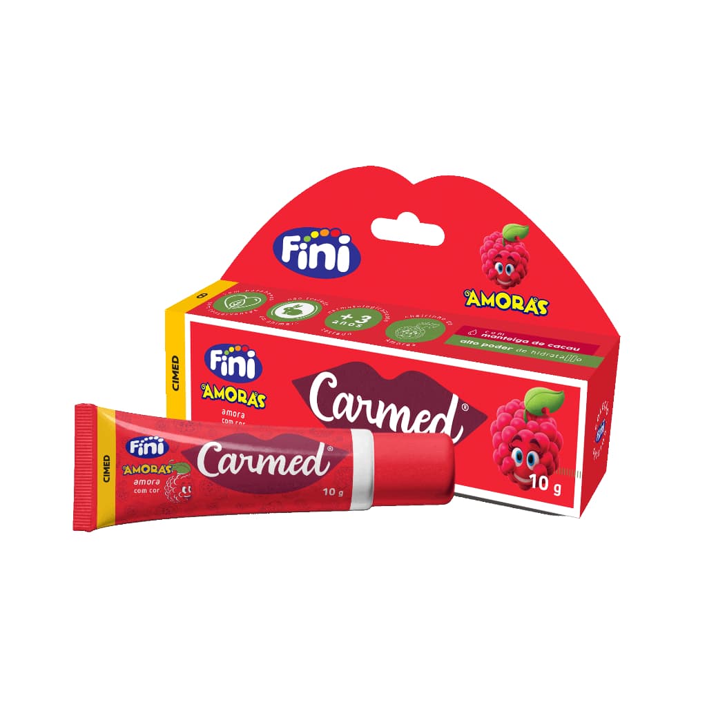 Carmed Hidratante Labial Fini Amora 10g - Original Cimed