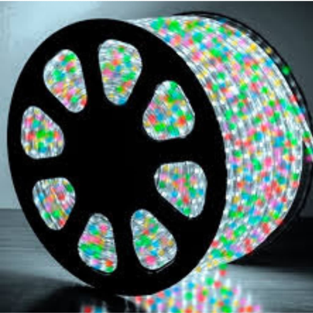 Mangueira LED 100 Metros Colorida 110V OU 220V Decoração Natal Fachada