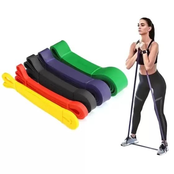 Kit Super Band Fitness Elástico Extensor Funcional Exercício