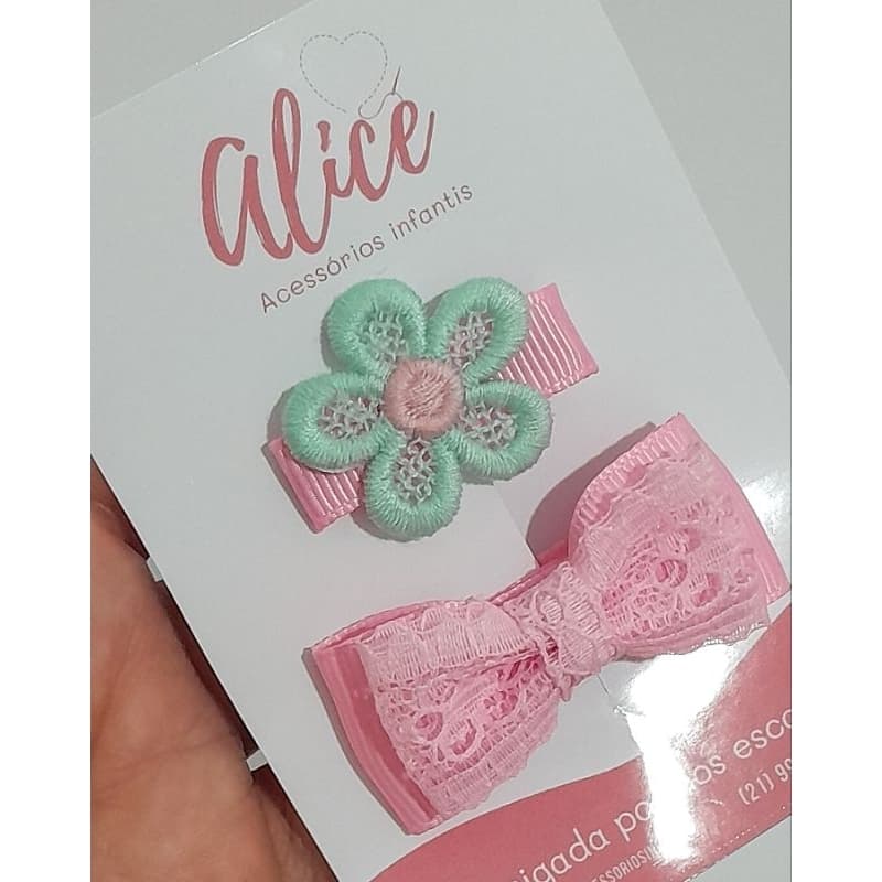 Hair Clips / graminho de cabelo/ laço PP