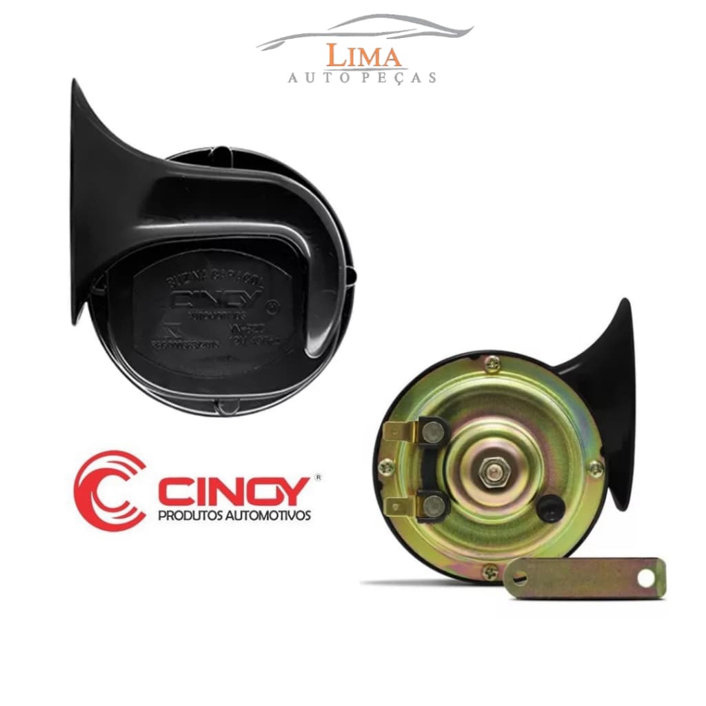 Buzina Caracol Automotiva Universal Bzc101 Cinoy