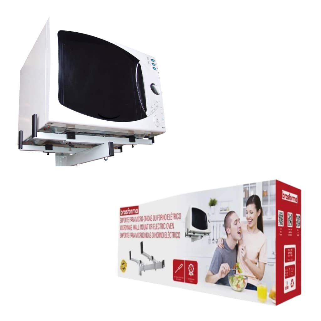 Suporte para micro ondas e forno elétrico de parede suporte microondas suporte forno elétrico