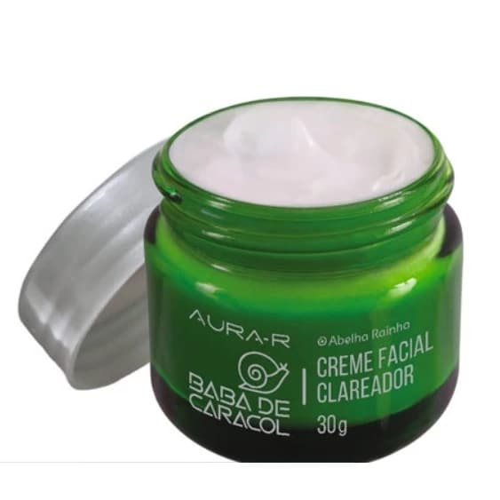 Creme Clareador Facial Baba De Caracol Abelha Rainha 30g