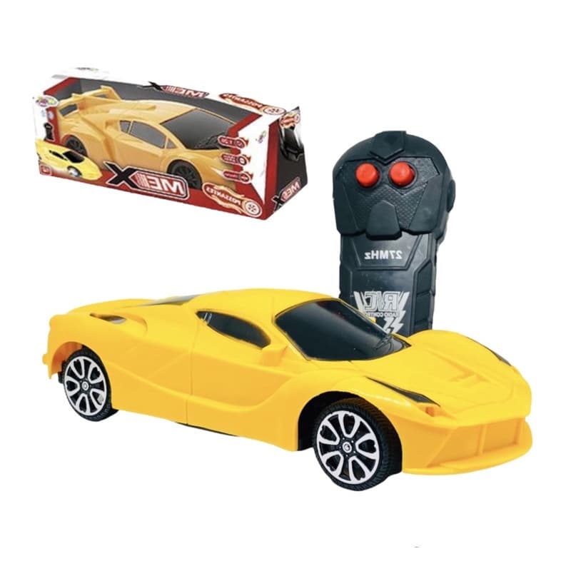Carrinho de Controle Remoto 3 Funções Esportivo Sem Fio Total Carro Corrida